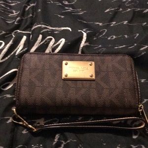 Mk wallet and wristlet